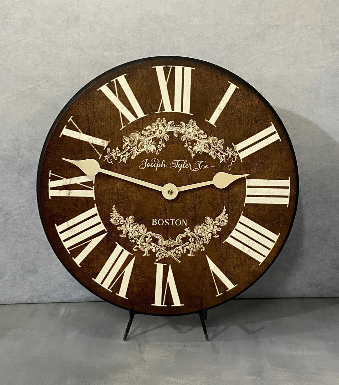 Charmant Brown Wall Clock - CustomBigClocks