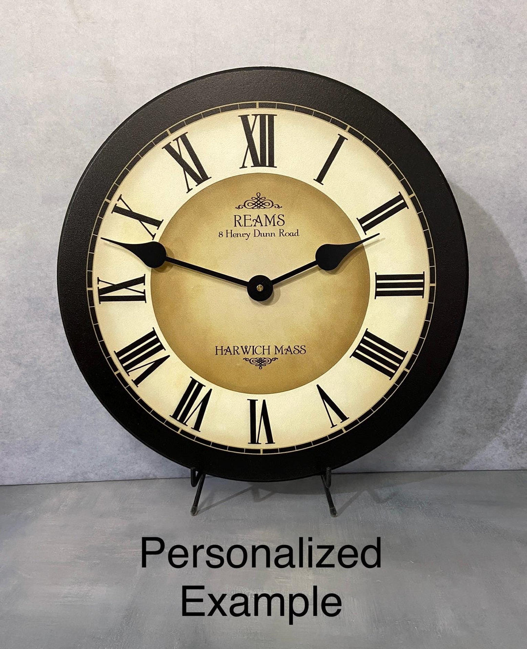 Galway Black Wall Clock - CustomBigClocks