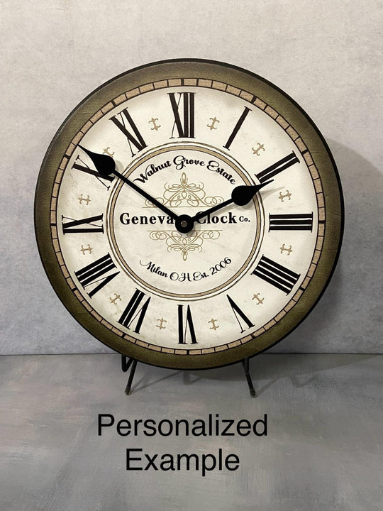 Vermont Olive Wall Clock - CustomBigClocks