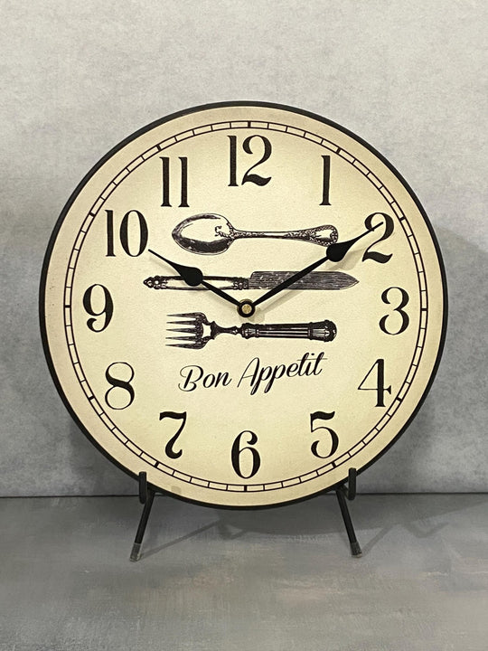 Bon Appetit Wall Clock - CustomBigClocks