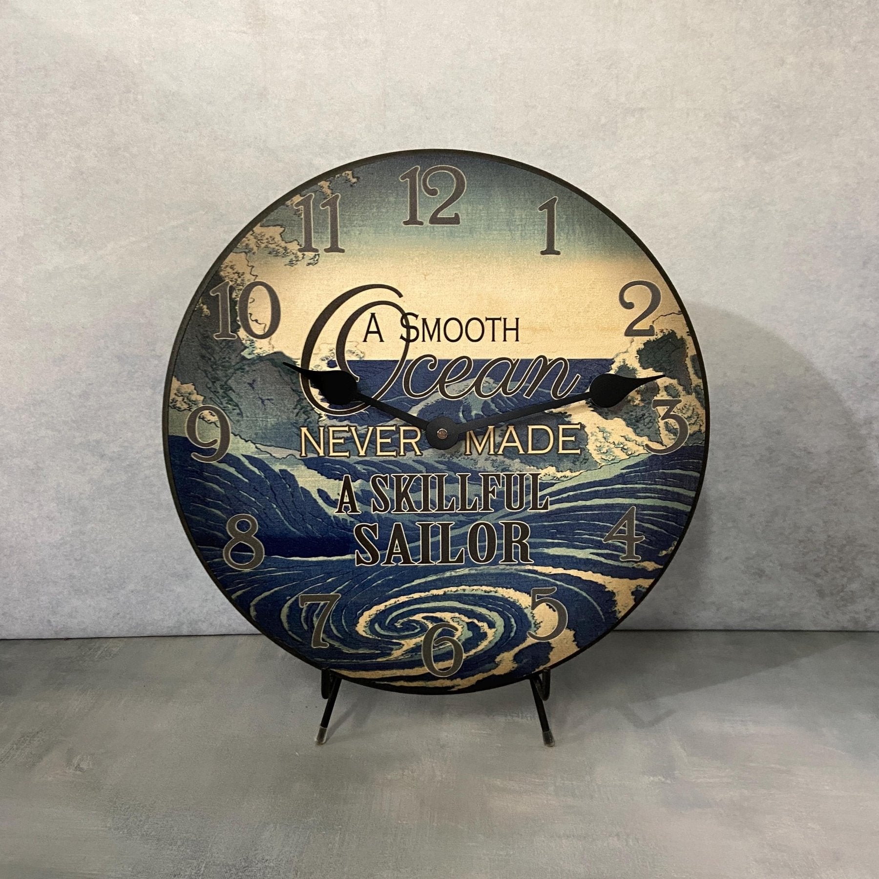 Nautical Wall Clock 2 - CustomBigClocks