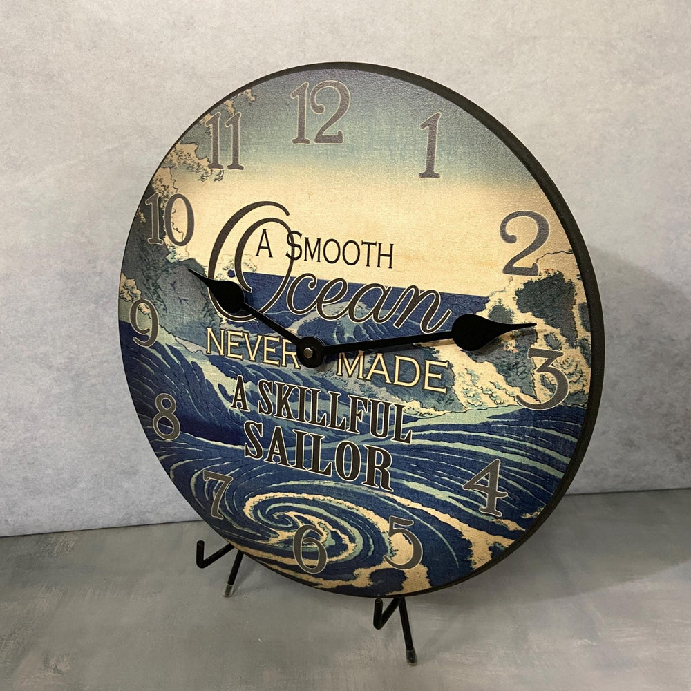 Nautical Wall Clock 2 - CustomBigClocks