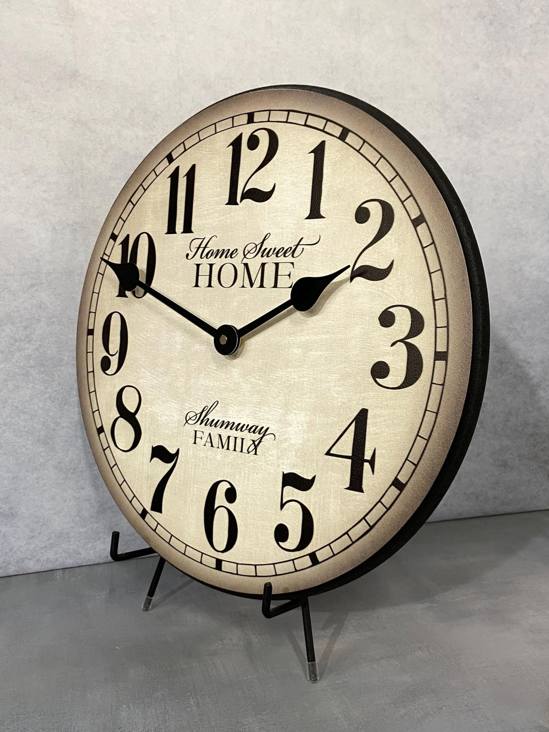 Home Sweet Home Clock - CustomBigClocks