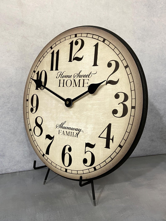 Home Sweet Home Clock - CustomBigClocks