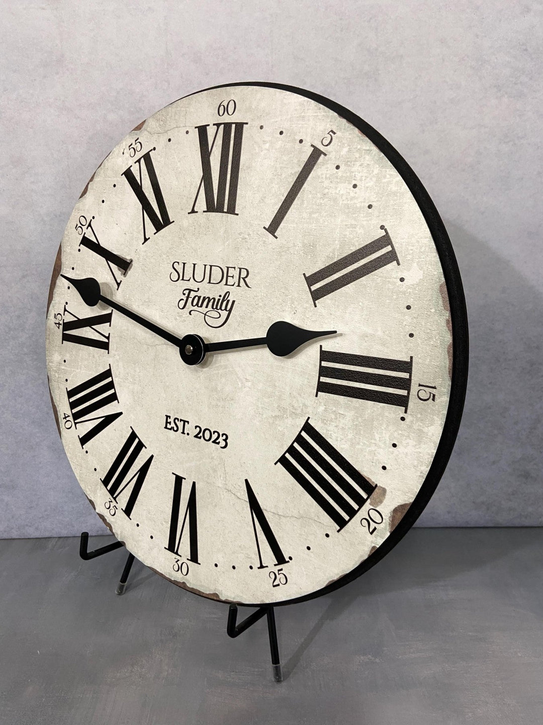 Your Name Personalized Wall Clock - CustomBigClocks