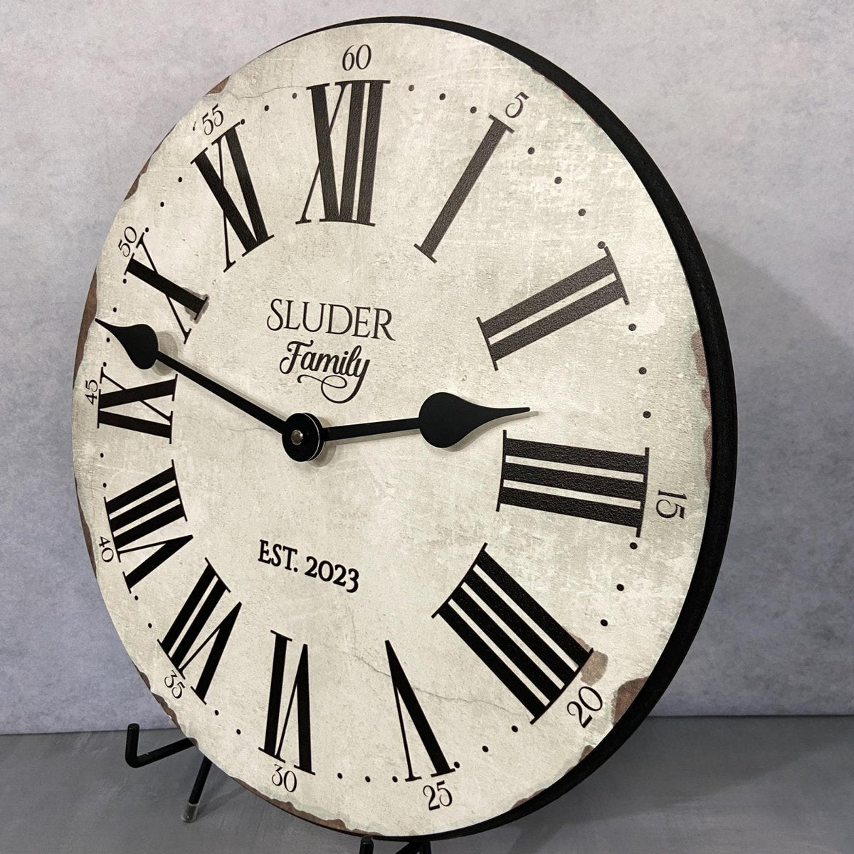 Your Name Personalized Wall Clock - CustomBigClocks
