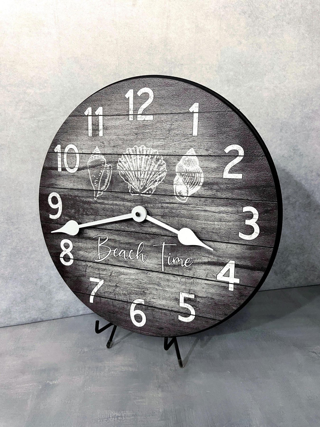 Beach Time Wall Clock - CustomBigClocks
