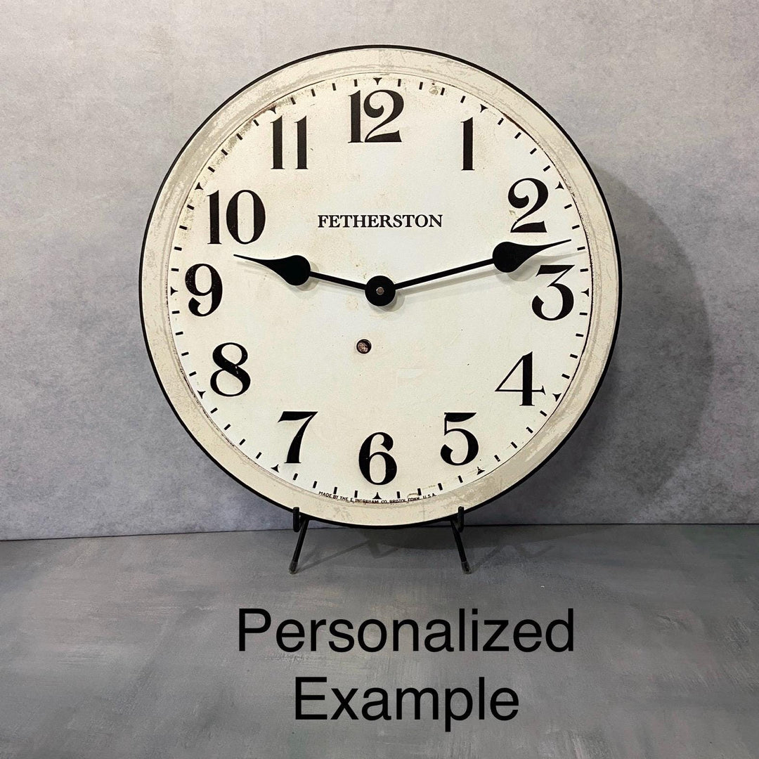 Regulator Wall Clock - CustomBigClocks