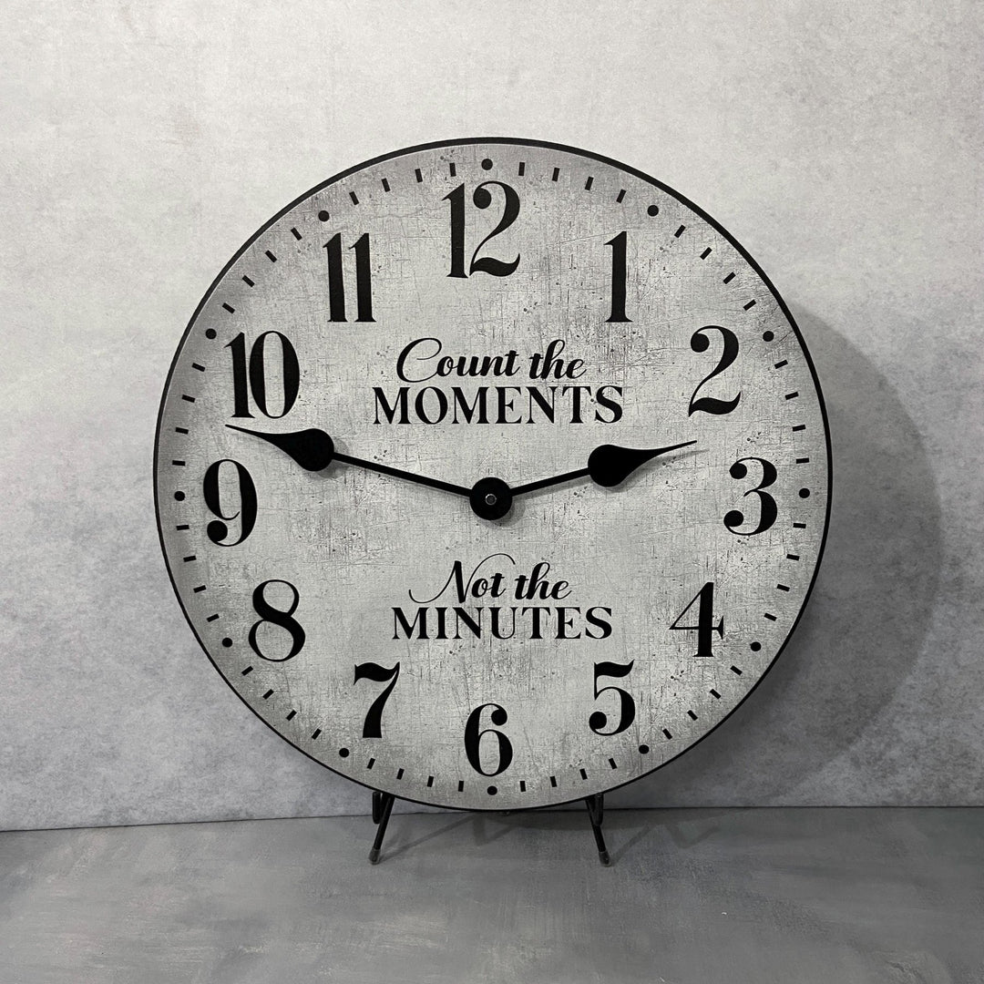 Count The Moments Clock - CustomBigClocks