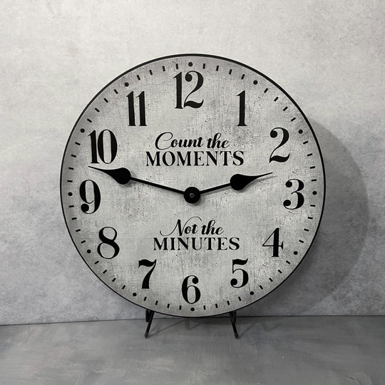 Count The Moments Clock - CustomBigClocks