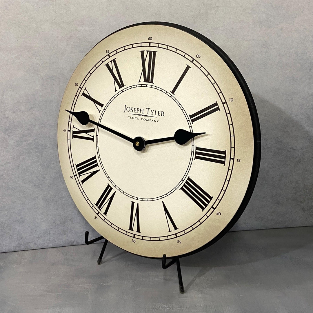 Classy Parchment Wall Clock8 Sizes!! - CustomBigClocks