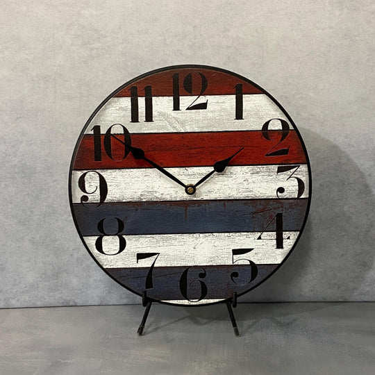 Patriotic Clock - CustomBigClocks
