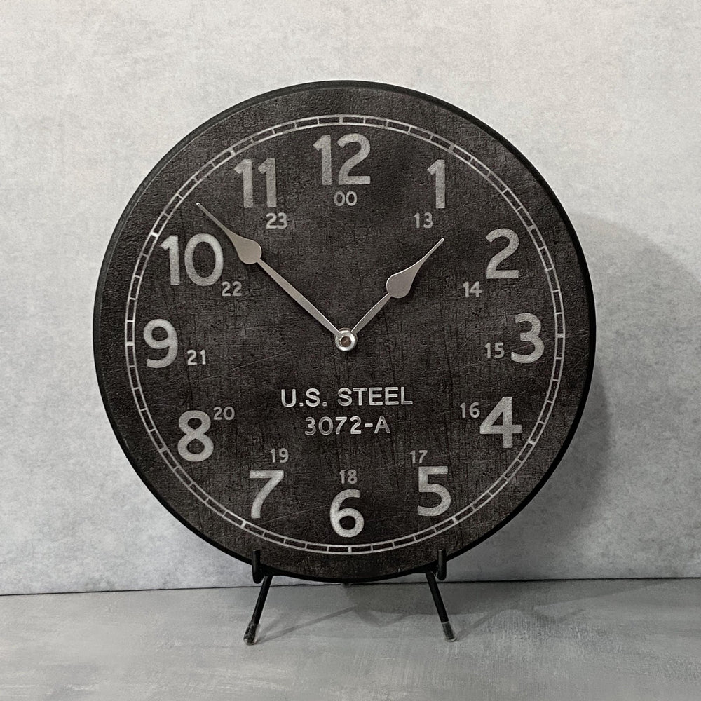 US Steel Wall Clock - CustomBigClocks