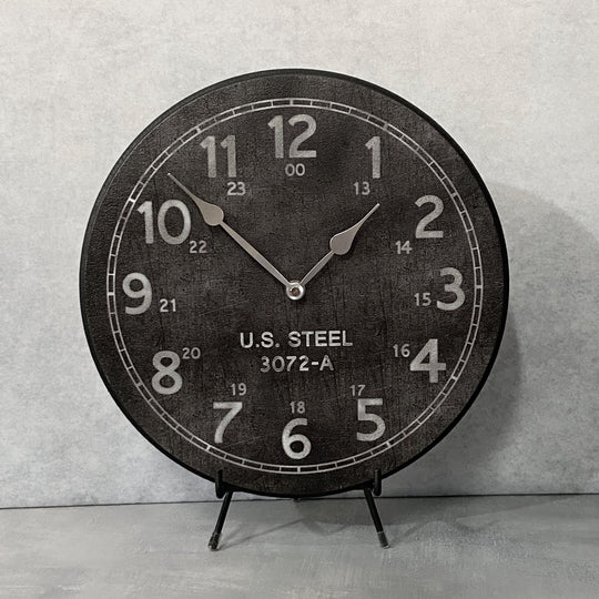US Steel Wall Clock - CustomBigClocks
