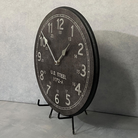 US Steel Wall Clock - CustomBigClocks