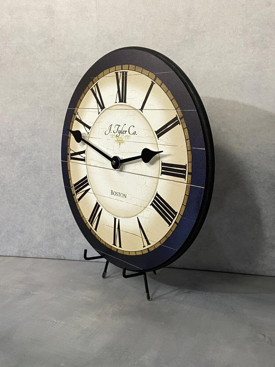 Carolina Navy Wall Clock - CustomBigClocks