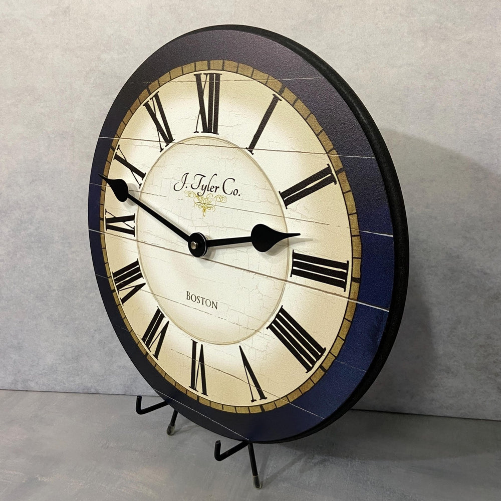 Carolina Navy Wall Clock - CustomBigClocks