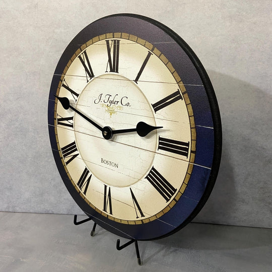 Carolina Navy Wall Clock - CustomBigClocks