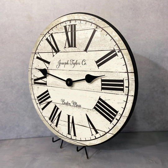 American Tyler Ivory Wall Clock - CustomBigClocks