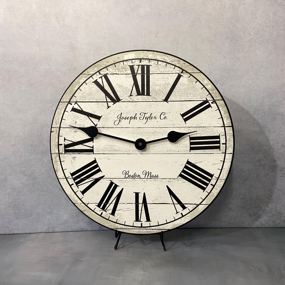 American Tyler Ivory Wall Clock - CustomBigClocks