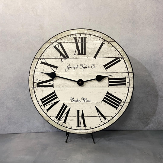 American Tyler Ivory Wall Clock - CustomBigClocks