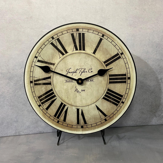 Parson Parchment Wall Clock - CustomBigClocks