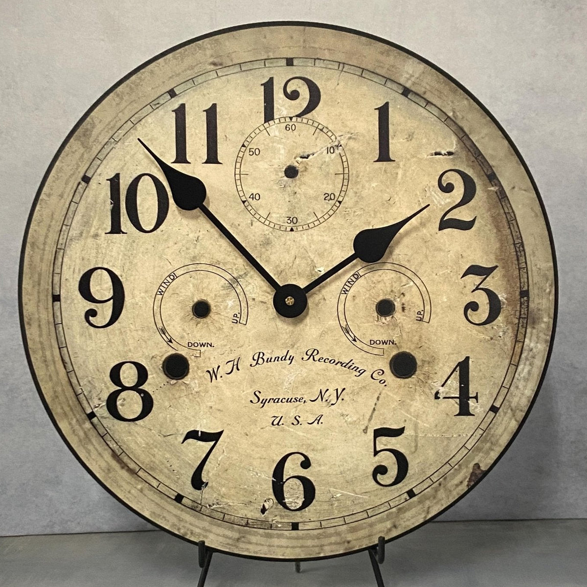 Bundy Wall Clock - CustomBigClocks