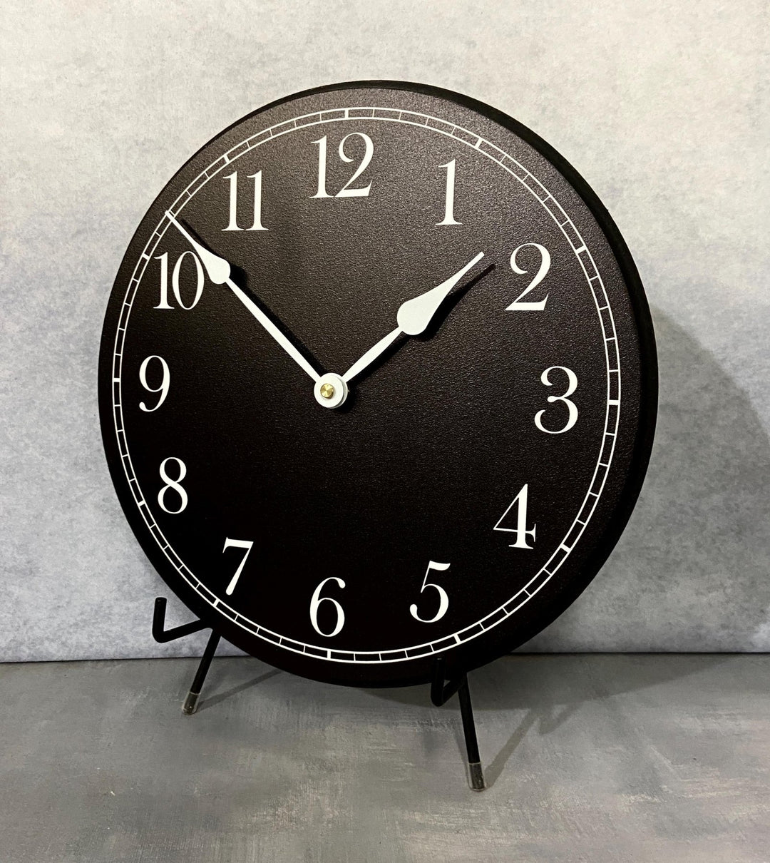 Jazzy Black Wall Clock - CustomBigClocks
