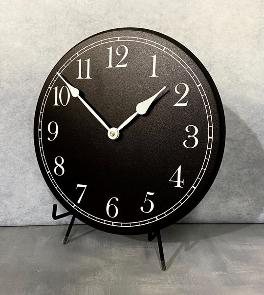 Jazzy Black Wall Clock - CustomBigClocks