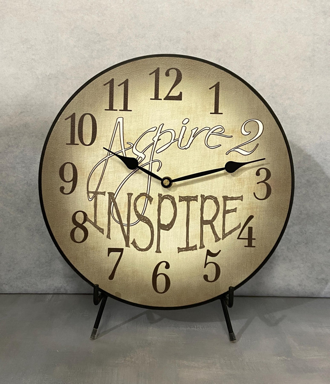Aspire 2 Inspire Wall Clock - CustomBigClocks
