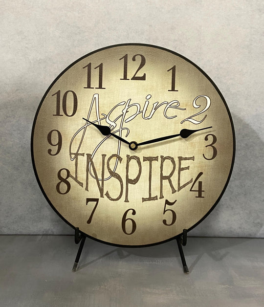 Aspire 2 Inspire Wall Clock - CustomBigClocks