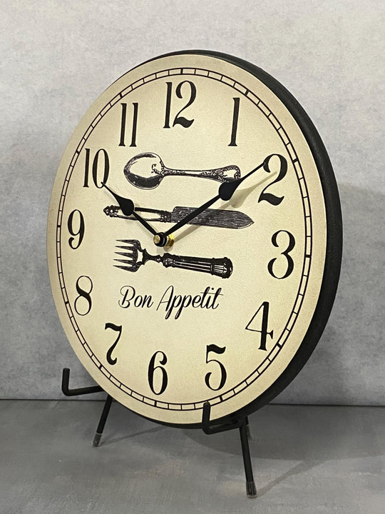 Bon Appetit Wall Clock - CustomBigClocks