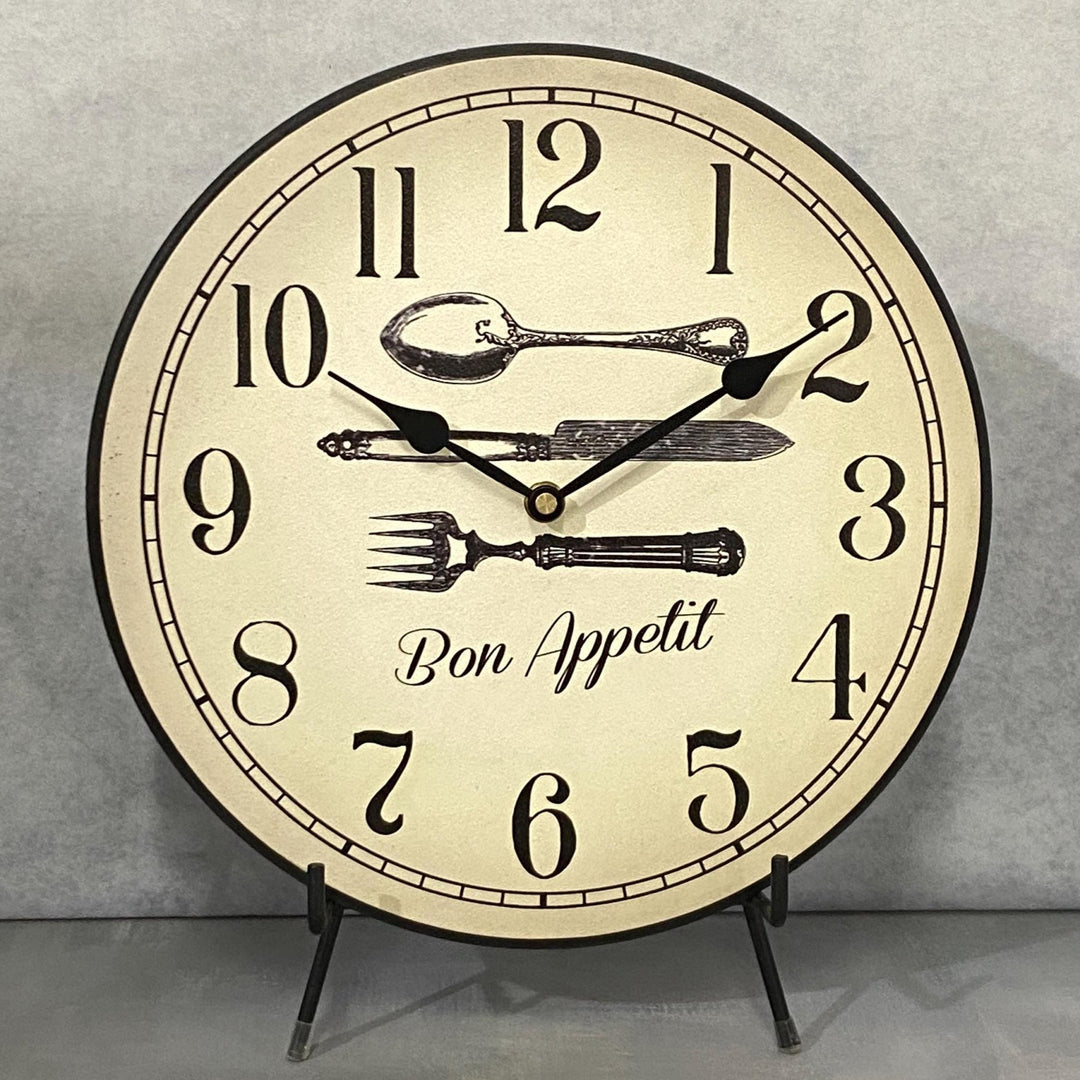 Bon Appetit Wall Clock - CustomBigClocks