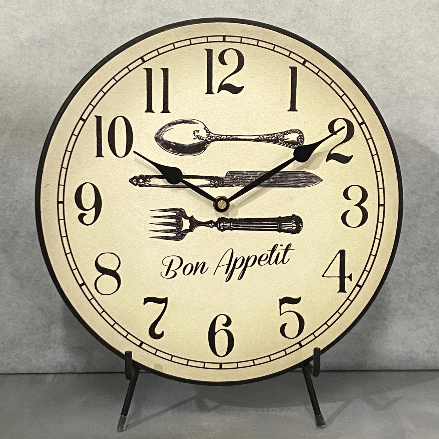 Bon Appetit Wall Clock - CustomBigClocks