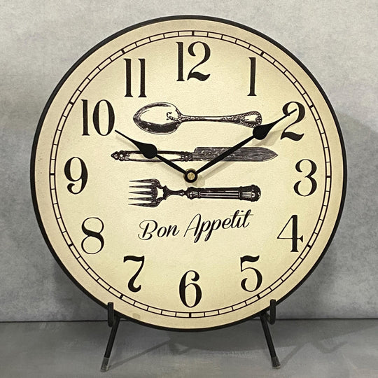 Bon Appetit Wall Clock - CustomBigClocks