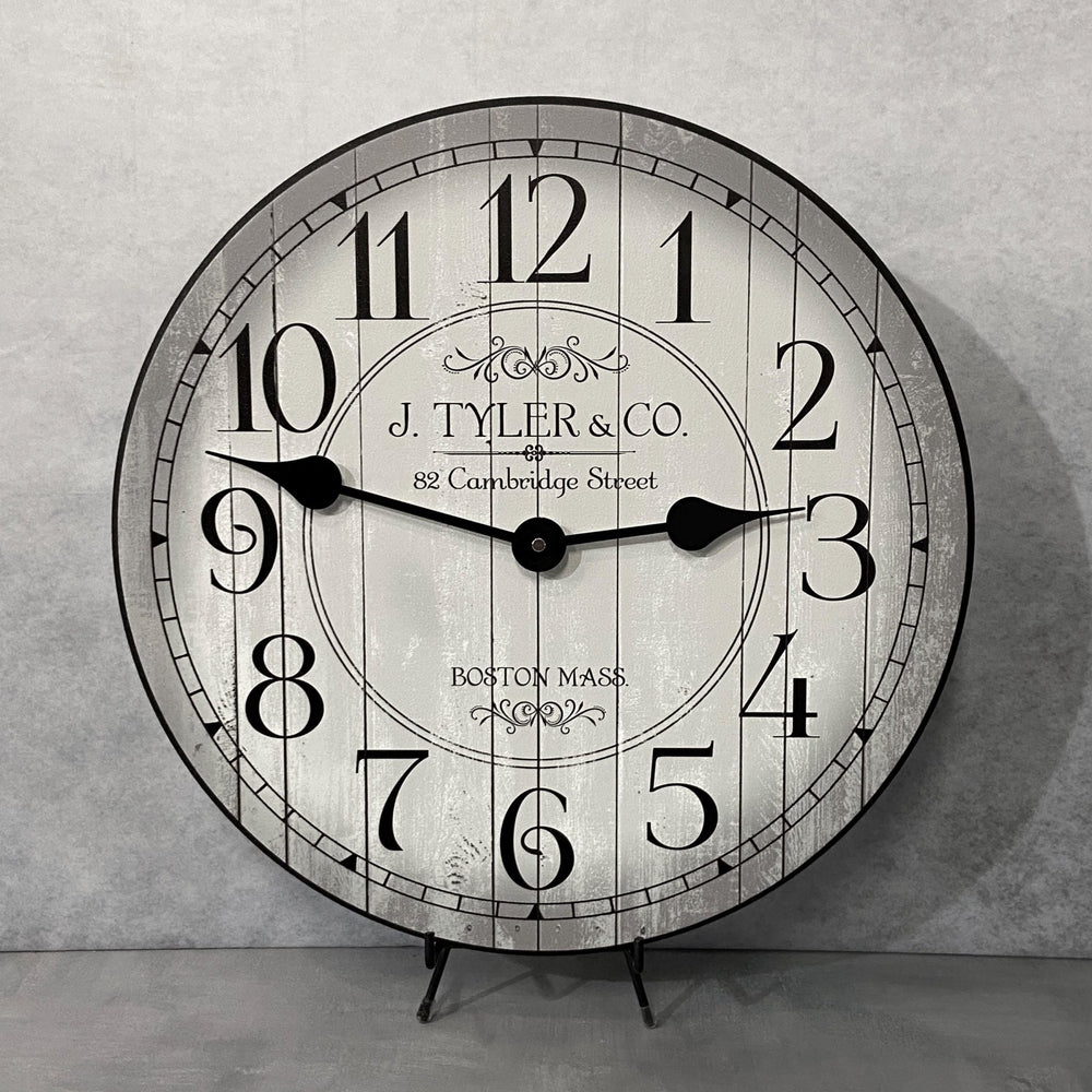 Harbor Gray Wall Clock - CustomBigClocks
