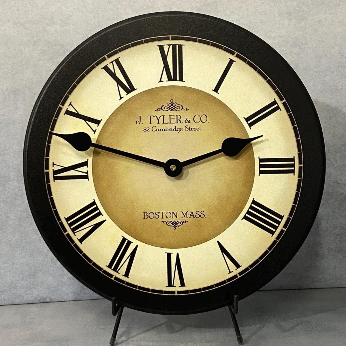 Galway Black Wall Clock - CustomBigClocks