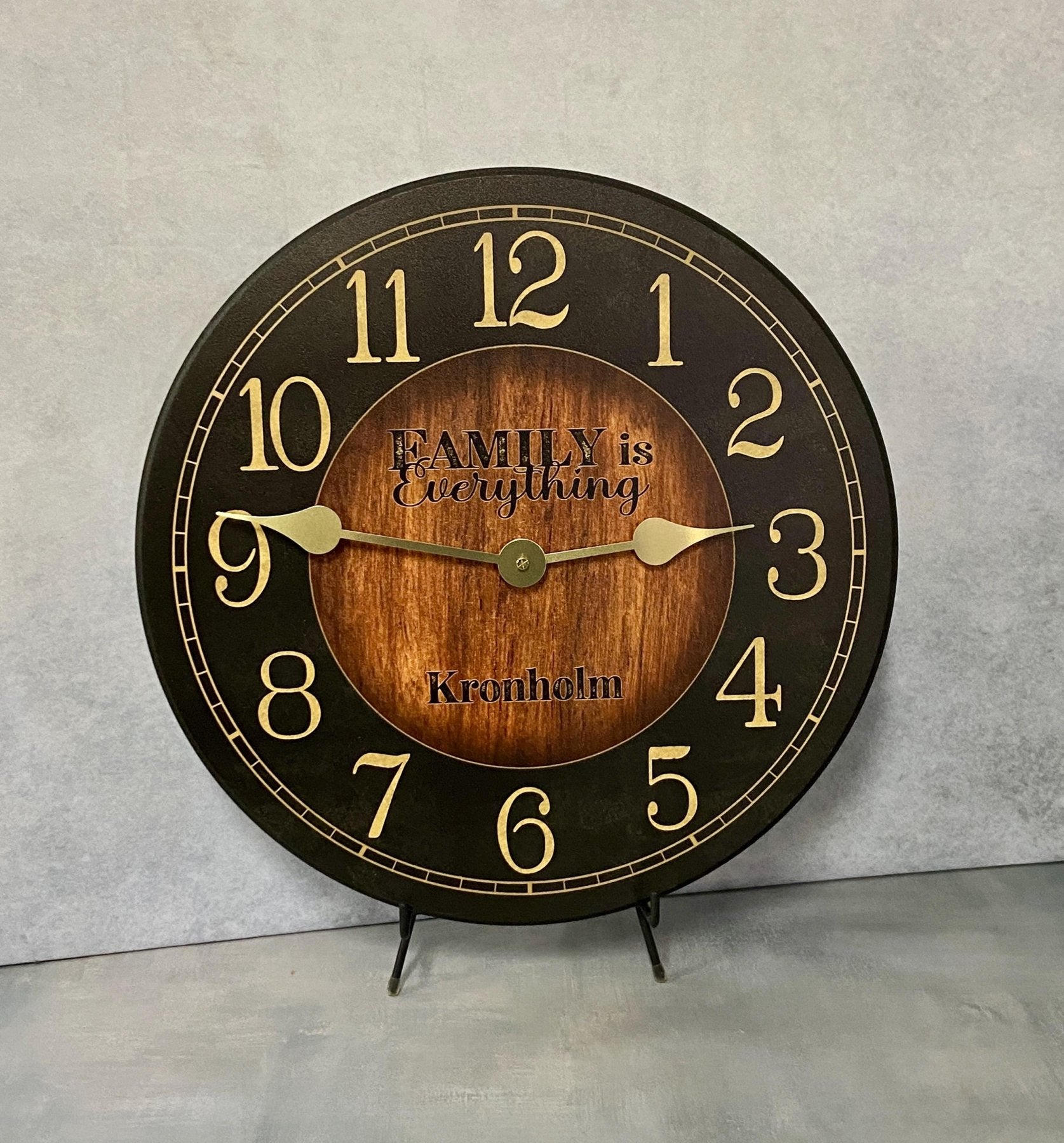 Personalized Family Is Everything - CustomBigClocks