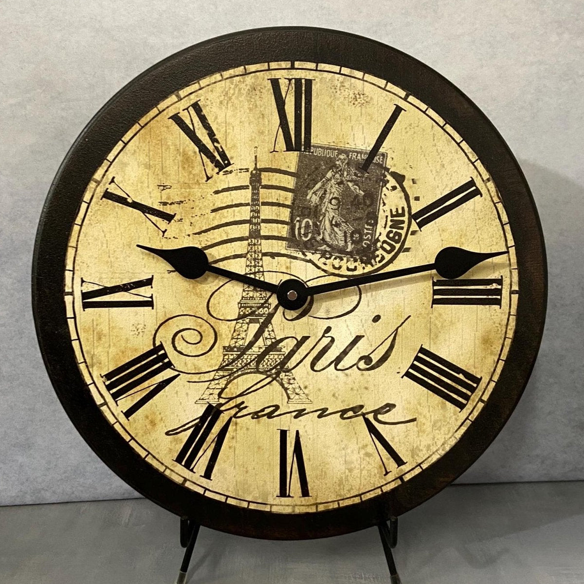 Paris Wall Clock - CustomBigClocks