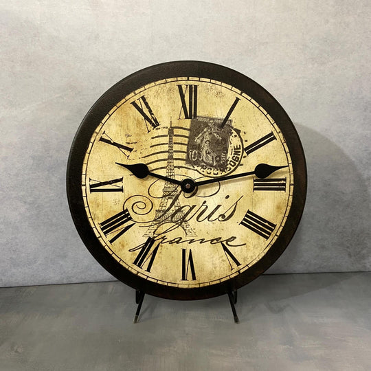 Paris Wall Clock - CustomBigClocks