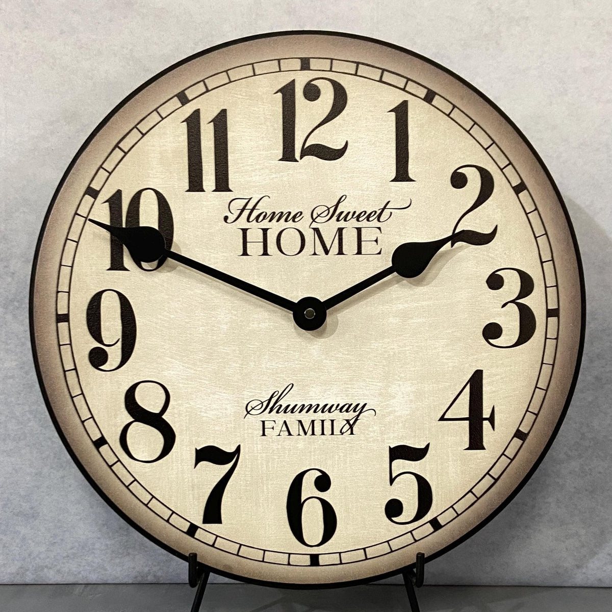 Home Sweet Home Clock - CustomBigClocks