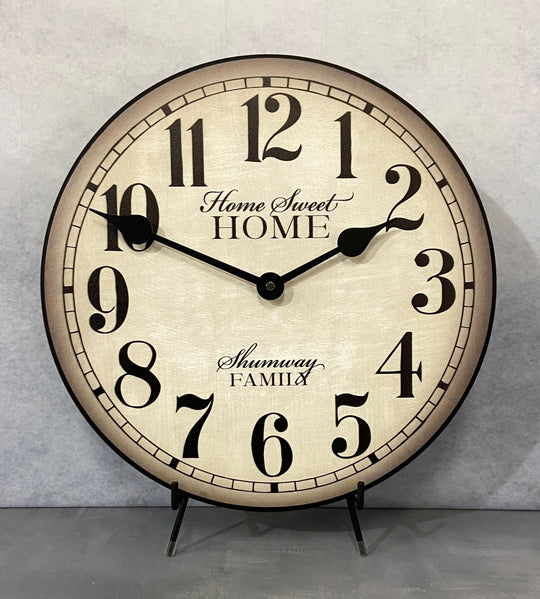 Home Sweet Home Clock - CustomBigClocks