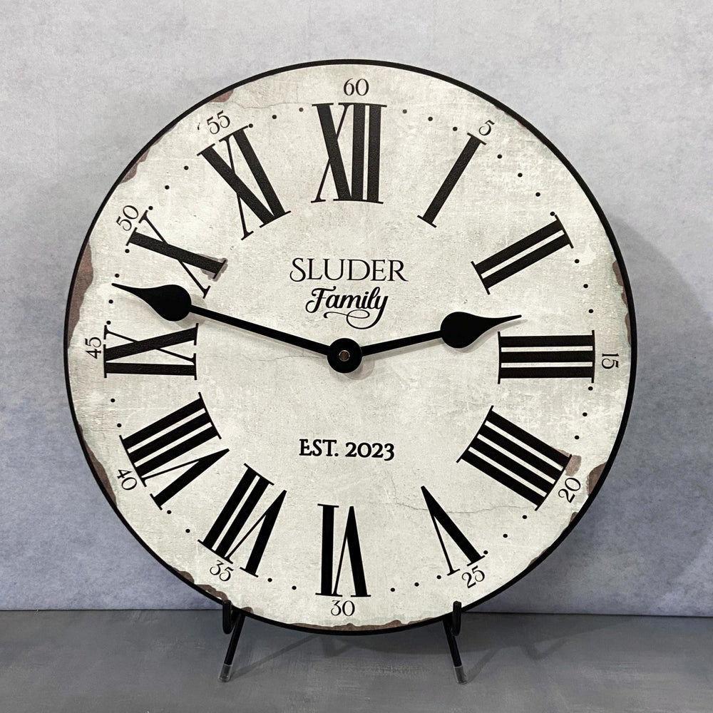 Your Name Personalized Wall Clock - CustomBigClocks