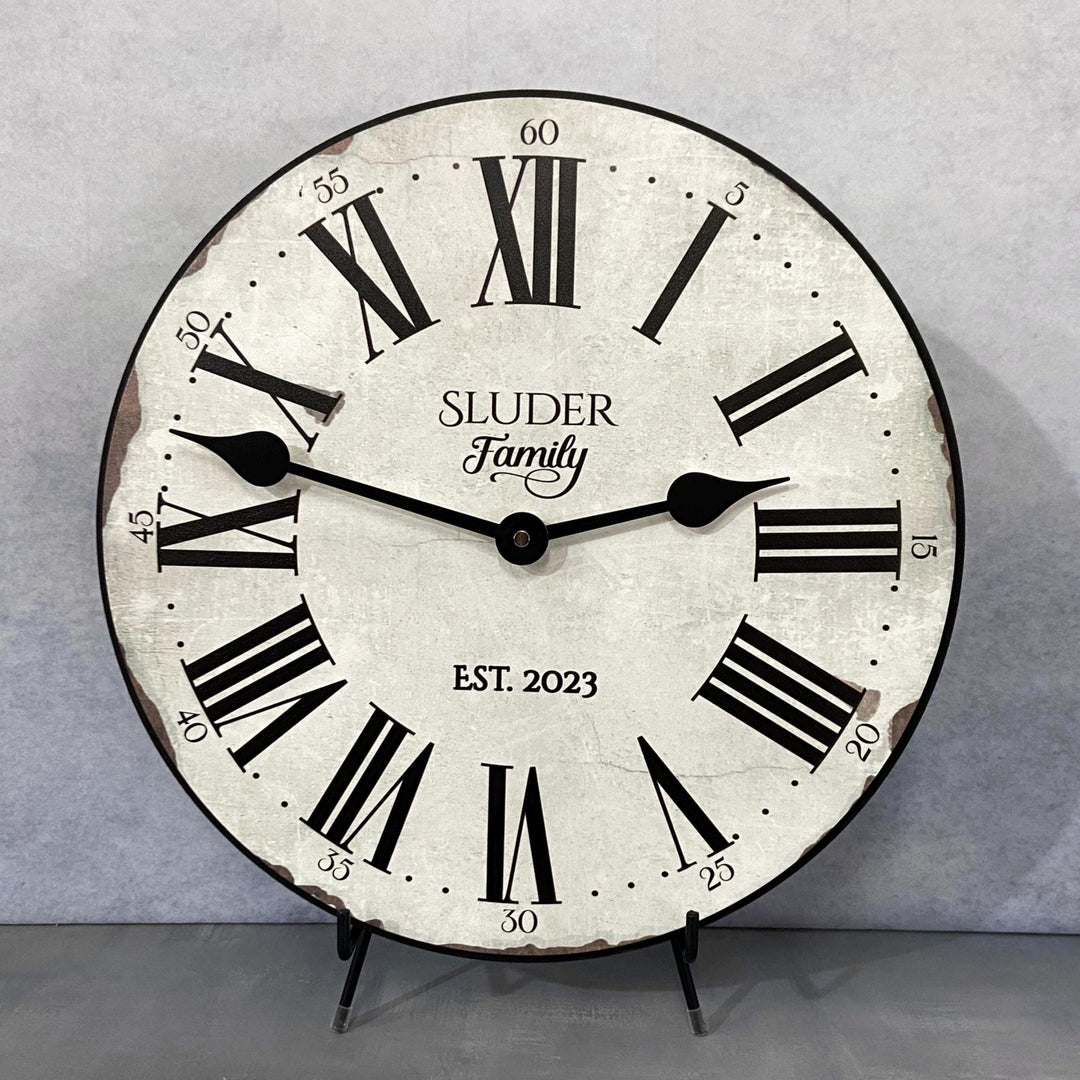 Your Name Personalized Wall Clock - CustomBigClocks