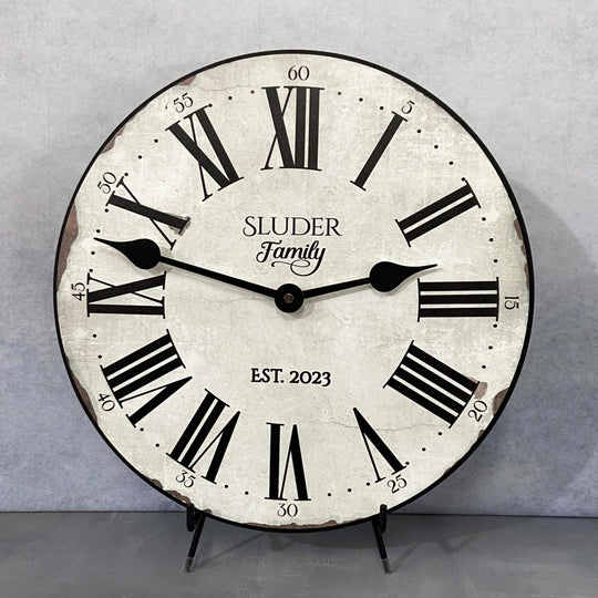 Your Name Personalized Wall Clock - CustomBigClocks