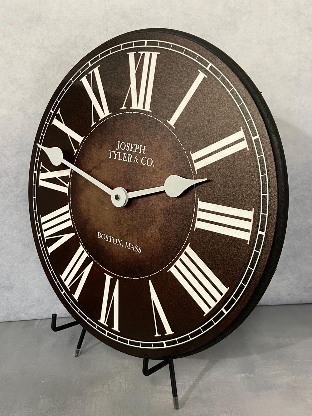 Waterford Brown Wall Clock - CustomBigClocks