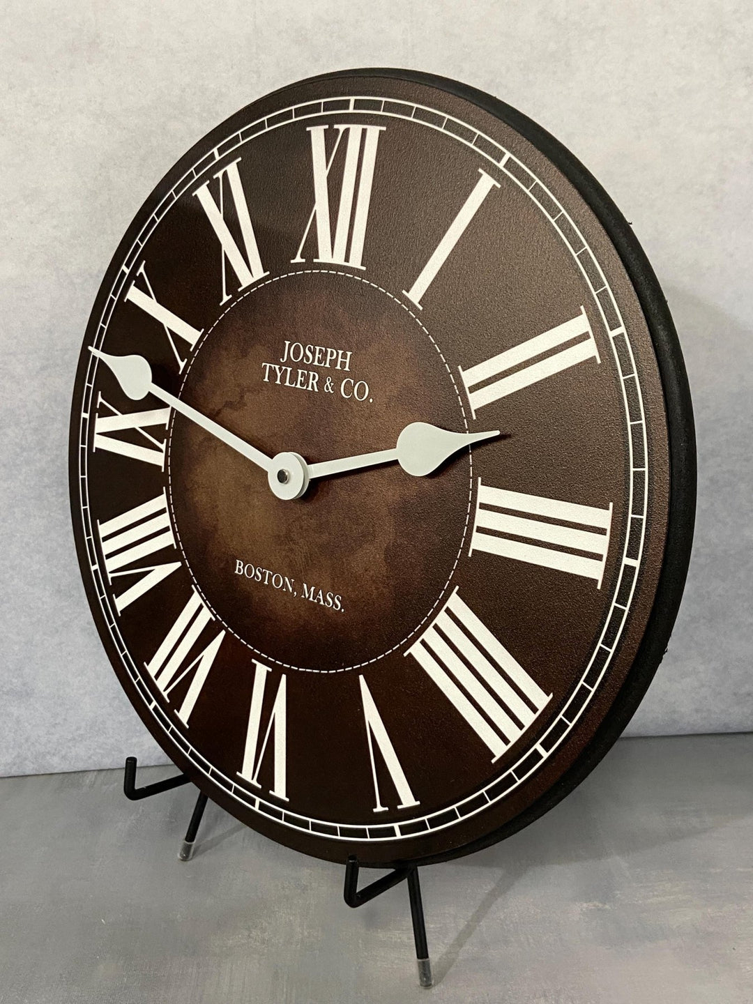 Waterford Brown Wall Clock - CustomBigClocks