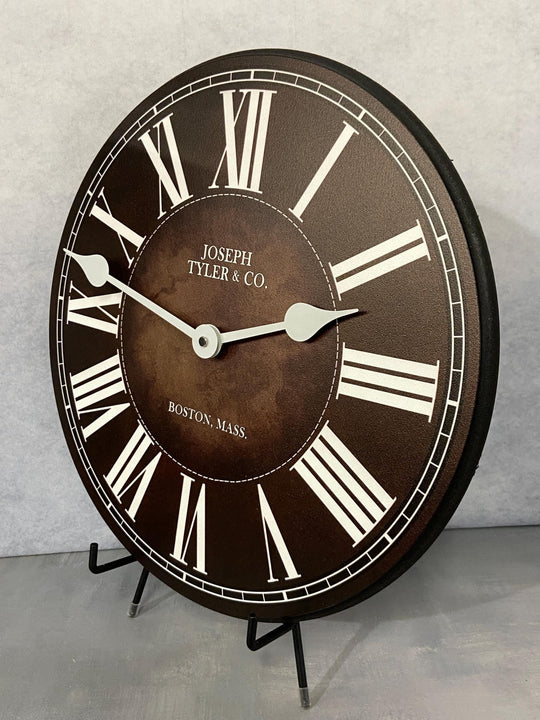 Waterford Brown Wall Clock - CustomBigClocks