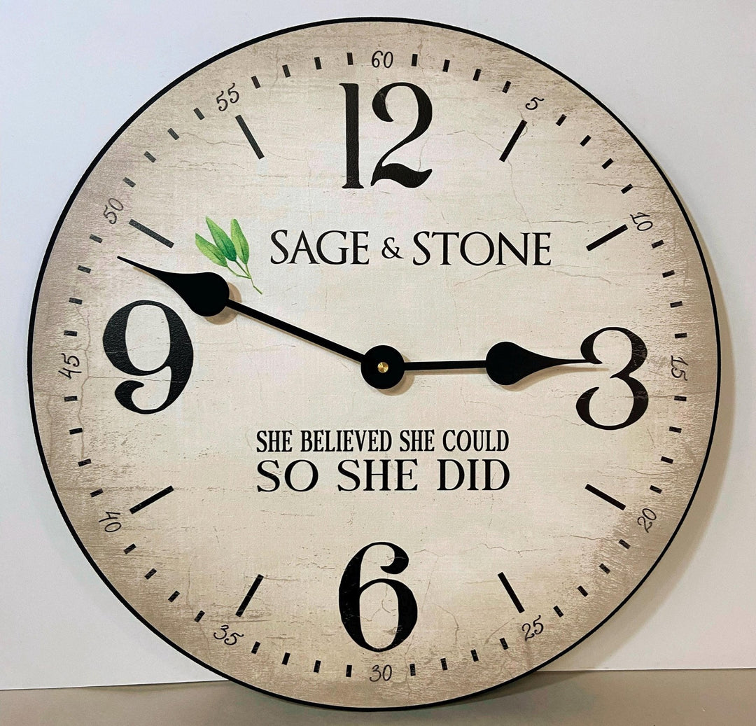 Boston Standard Clock - CustomBigClocks