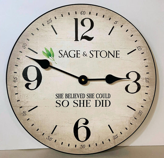 Boston Standard Clock - CustomBigClocks